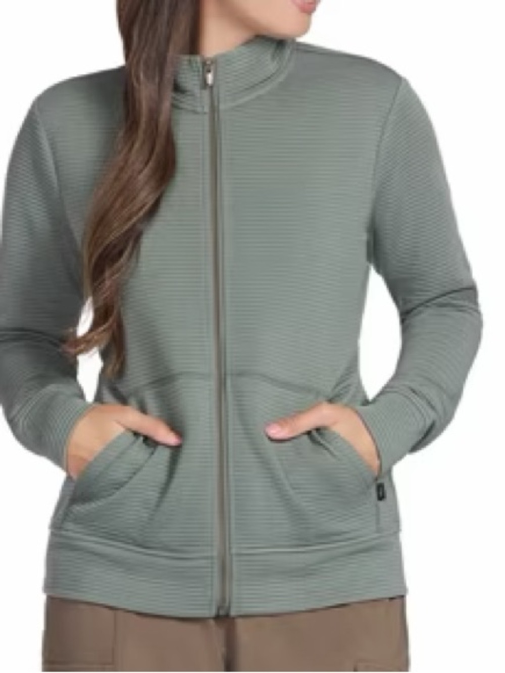 Skechers Go Walk Everywhere Full--Zip Ribbed Jacket. Size Large. NWT.